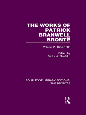 cover image of The Works of Patrick Branwell Brontë